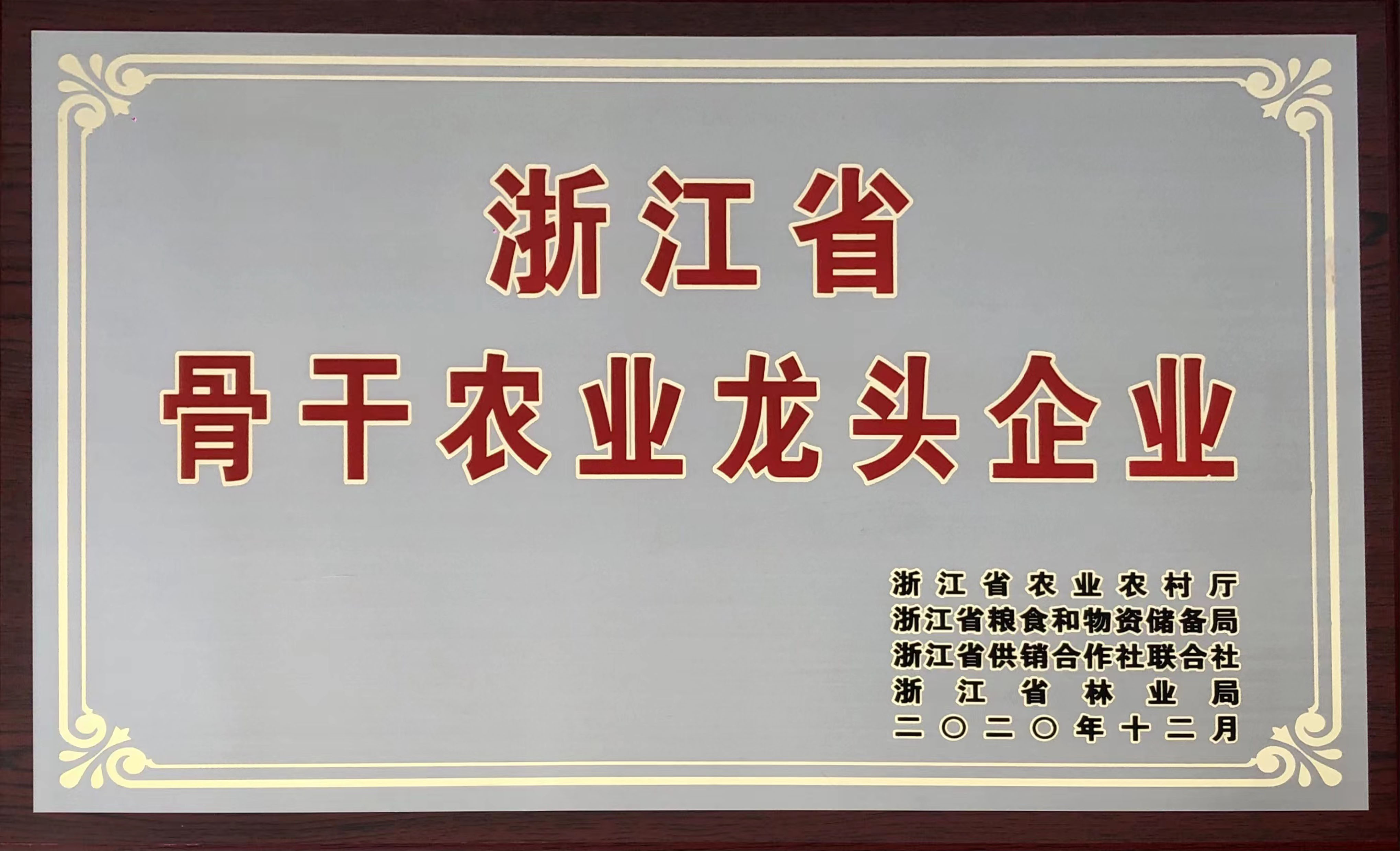 省骨干農(nóng)業(yè)龍頭企業(yè)